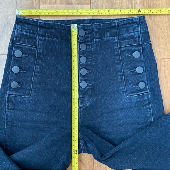 J Brand Natasha Sky High Skinny Jeans
Exposed Button Fly Stretch Denim 24 - Picture 14 of 16